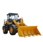 42KW Compact Wheel Loader With 2000kg Deadweight Fork Snow Bucket Attachments
